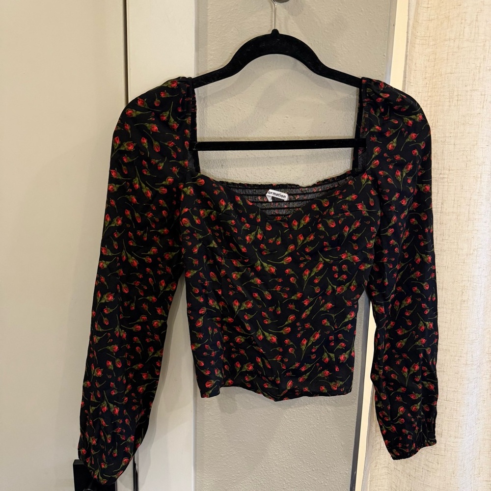 Reformation Floral Reign Top Mina size 0 XS - Picture 4 of 8